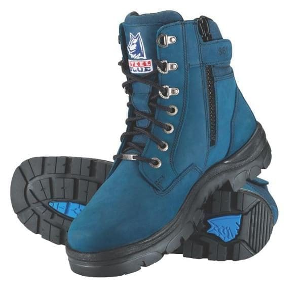 Steel Blue Southern Cross Zip Sided Lace Up Boot in QLD